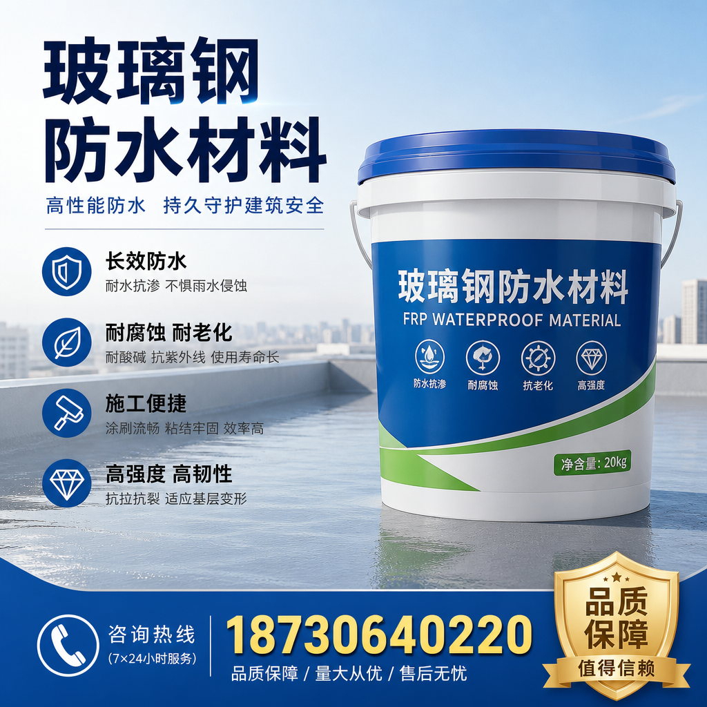 专家解析：玻璃钢防水材料的市场前景分析在 东莞