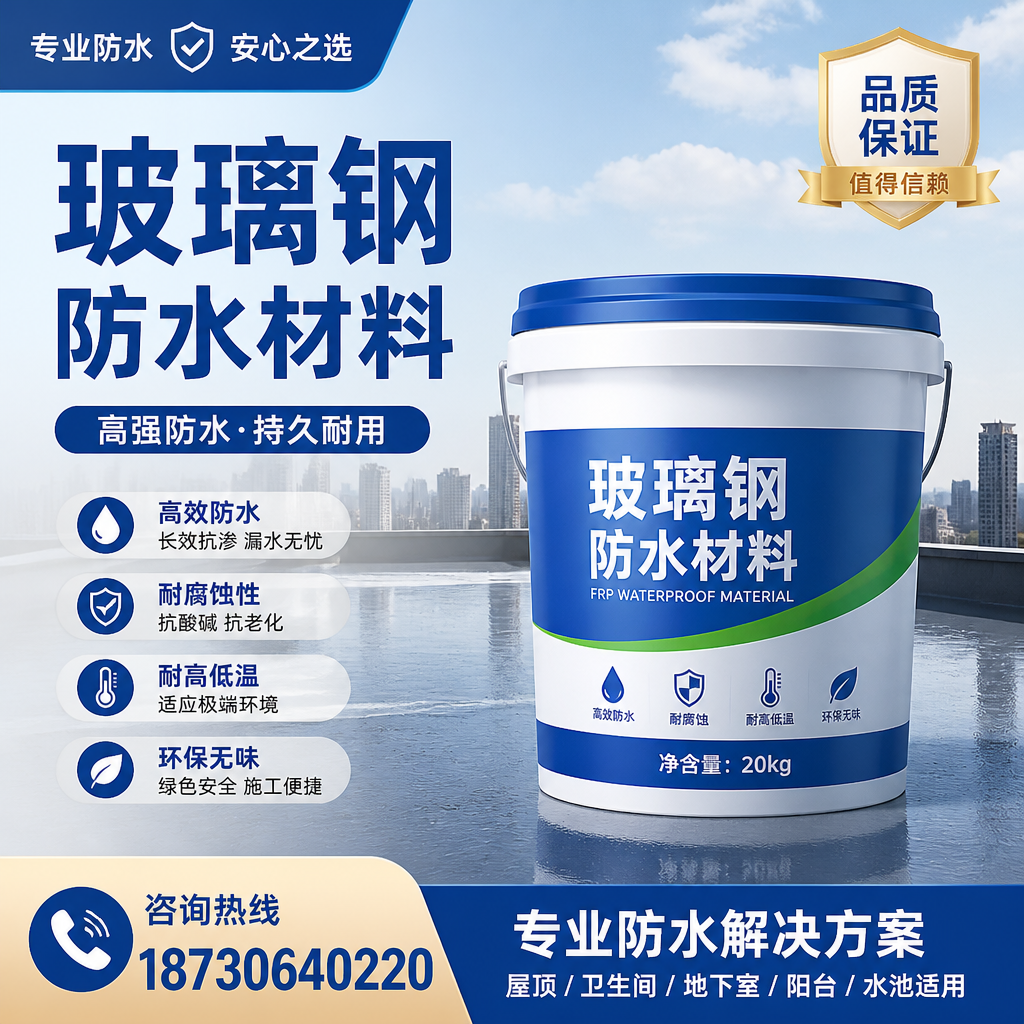 了解玻璃钢防水材料的市场趋势，东莞 企业不可不知